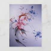 Mooie Nelumbo Briefkaart (Voorkant)