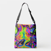 Mooie Neon Crossbody Bag Tas (Achterkant)