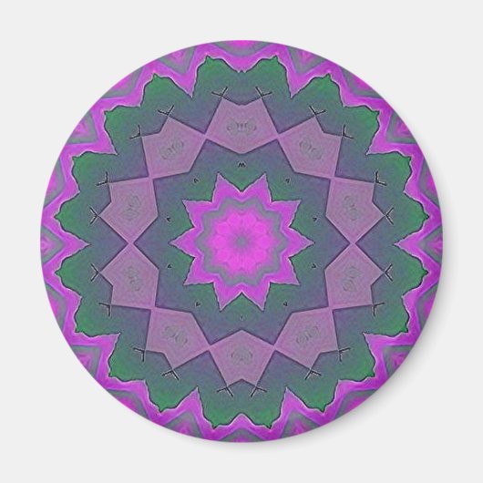 Mooie neon ster magneet (Voorkant)