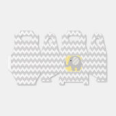 Mooie Neutral Baby shower Custom Schattigee Olifan Bedankdoosjes (Uitgevouwen)