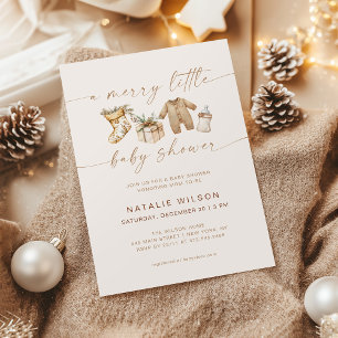 Mooie neutrale babyborrel Boho Kaart