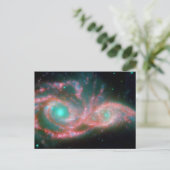 Mooie nevel ruimte fotografie briefkaart (Staand voorkant)