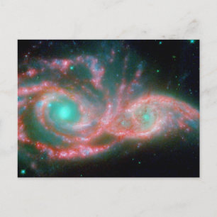 Mooie nevel ruimte fotografie briefkaart