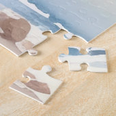 Mooie  New Jersey Waterverf Art Legpuzzel (Zijkant)