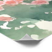 Mooie  New Jersey Waterverf Art Poster (Hoek)