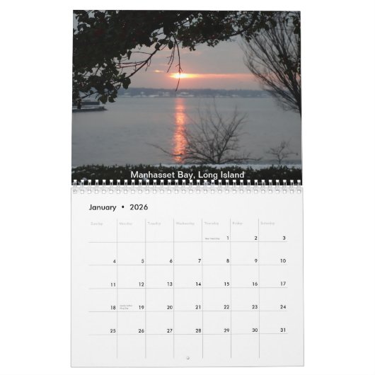 Mooie New York 2025 kalender (Jan 2026)