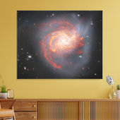 Mooie NGC 3256 Galaxy | JWST Canvas Afdruk (Insitu (Woonkamer))