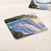 Mooie Niagara Falls Onderzetter Set (Schuin)