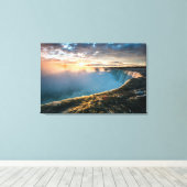 Mooie Niagara-Herfsten op Sunrise Canvas Afdruk (Insitu (Houten vloer))
