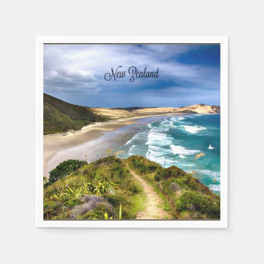 Mooie Nieuw-Zeeland Servet (Voorkant)