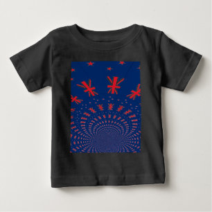 Mooie Nieuw-Zeelandse vlag Art Print Design