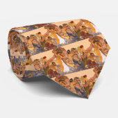 Mooie nieuwe kunstmeisjes met Rozen Stropdas (Opgerold)