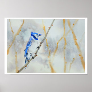 Mooie nieuwe waterverf schilderij poster