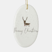 Mooie nieuwjaarsdecoratie keramisch ornament (Rechts)