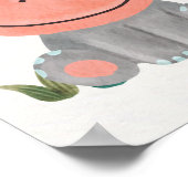 Mooie Nijlpaard Kinderkamer Poster Kinderkamer Dec (Hoek)