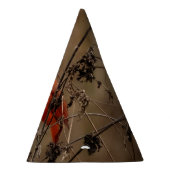 Mooie noordelijke kardinaal feesthoedjes (Rechts)