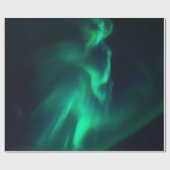 Mooie noordelijke lichten cadeaupapier (Vlak)