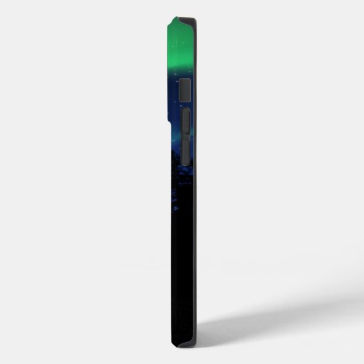 Mooie noorderlicht aurora borealis hoesje (Achterkant / Links)