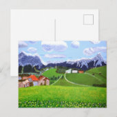 Mooie Noorse kaart (Voorkant / Achterkant)