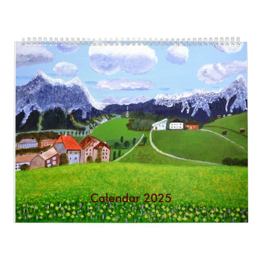 Mooie Noorse kalender 2025 (Hoes)