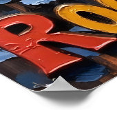 Mooie noten, kille pieken poster (Hoek)