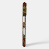 Mooie Nouveau bloem met lelie Case-Mate iPhone Case (Achterkant / Rechts)
