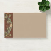 Mooie Nouveau bloem met lelie Post-it® Notes (Kantoor)
