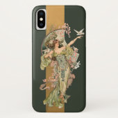 Mooie  Nouveau Vrouw Case-Mate iPhone Case (Achterkant)