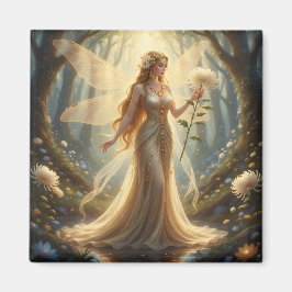 Mooie november Topaz Fairy Magneet