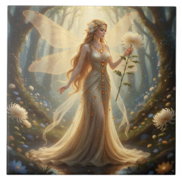 Mooie november Topaz Fairy Tegeltje