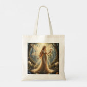 Mooie november Topaz Fairy Tote Bag (Achterkant)