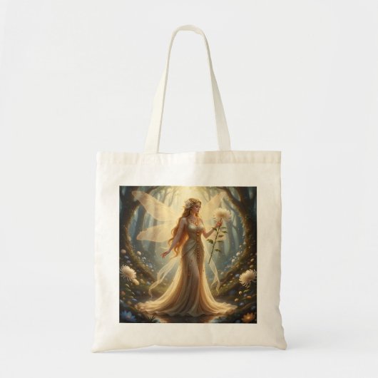 Mooie november Topaz Fairy Tote Bag (Voorkant)