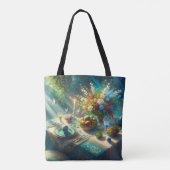 Mooie Nowruz tafel Tote Bag (Achterkant)