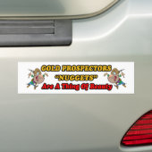 Mooie nuggets bumpersticker (Op auto)