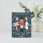 Mooie Nutkraker Suite Blank Kaart (Staand voorkant)