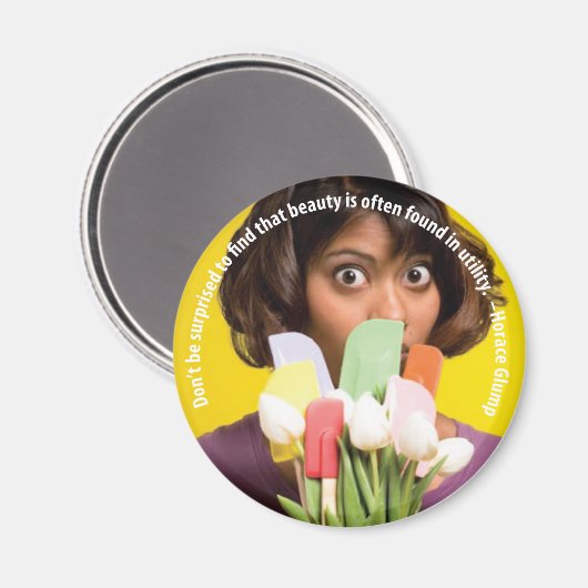 Mooie nutsmagneet magneet (Voorkant / Achterkant)