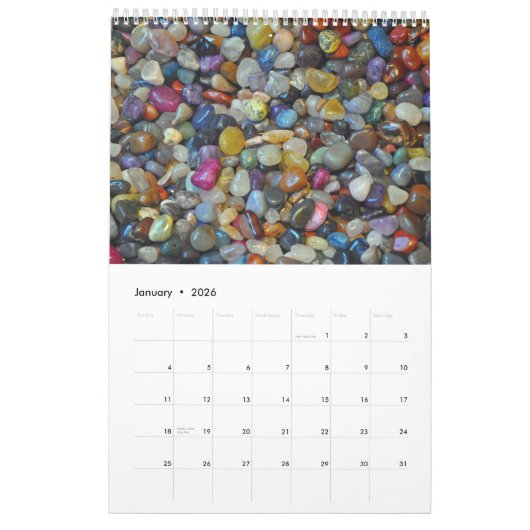 Mooie objecten en kunstkalender kalender (Jan 2026)