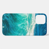 Mooie oceaan golven Case-Mate iPhone case (Achterkant (horizontaal))