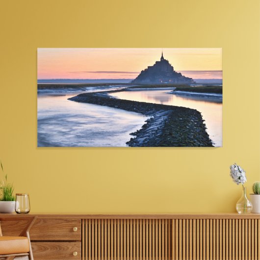 Mooie oceaan scène canvas afdruk (Insitu (Woonkamer))