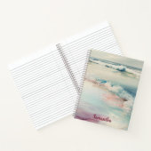 Mooie oceaan scène notitieboek (Binnen)
