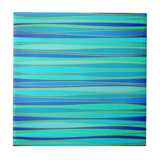 Mooie oceaan thema huis tegels tegeltje (Voorkant)