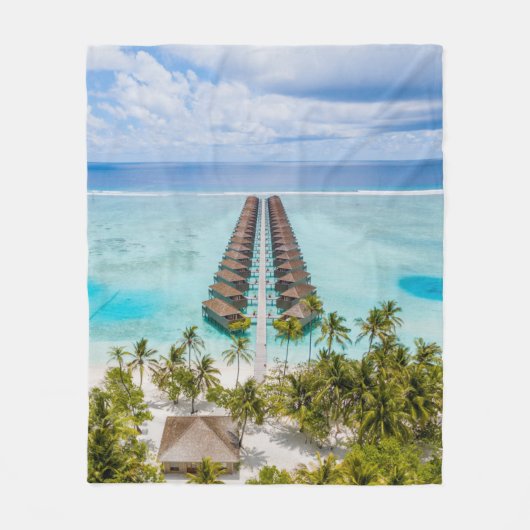 Mooie oceaancreaties fleece deken (Voorkant)