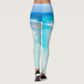 Mooie oceaancreaties leggings (Achterkant)