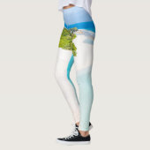 Mooie oceaancreaties leggings (Links)