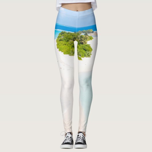 Mooie oceaancreaties leggings (Voorkant)