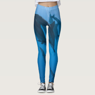 Mooie oceaancreaties leggings