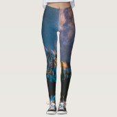 Mooie oceaancreaties leggings (Voorkant)