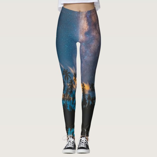 Mooie oceaancreaties leggings (Voorkant)