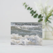 Mooie oceaangolven Briefkaart (Staand voorkant)