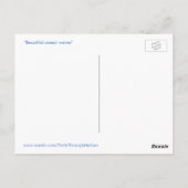 Mooie oceaangolven Briefkaart (Achterkant)